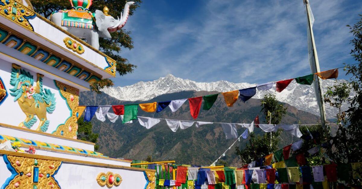 Experience the essence of Dharamshala Tourism amidst majestic mountains and vibrant Tibetan monasteries.